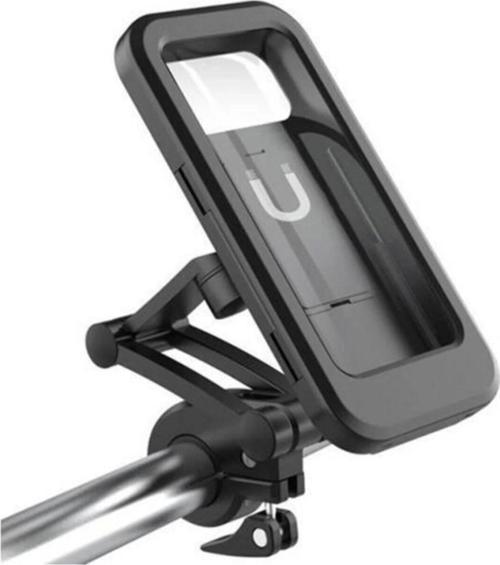 Gidon Bağlantılı Su Geçirmez Mıknatıslı Motorsiklet Telefon Tutucu