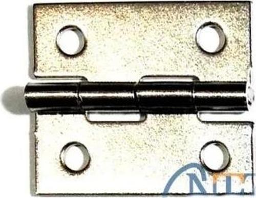 Tavla Menteşesi 3cm, No:1/4 - Nikel, 120 Adet