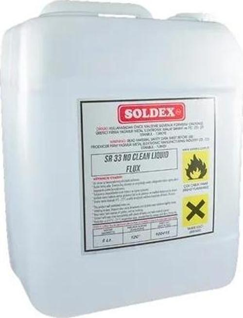 No Clean Flux 5 Lt Sr33 - Temizleme Gerektirmeyen Lehim Suları