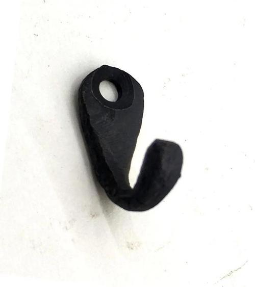 Antika Tarz Dekoratif Pirinç Tekli Mini Askı - 27x11 Mm, Oksit