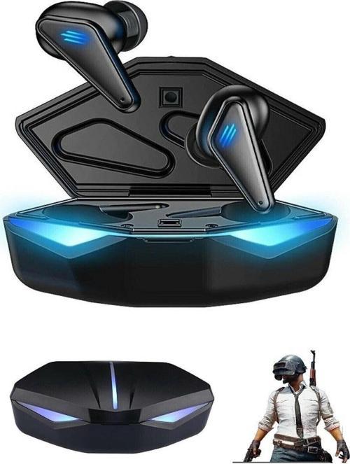 K-55 True Kablosuz Oyuncu Kulaklığı Işıklı Kulakiçi Bluetooth Kulaklık 5.0