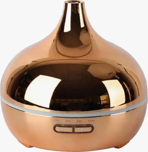 Hava Nemlendirici Parlak Gold Aromatik Oda Kokusu 550 Ml Kahve Aroma Difüzörü Buhar Nemlendırıcı