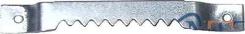 Tırtıklı Timsah Ağız Çerçeve Askı - Büyük, Çinko, 8x57mm, 1 Adet