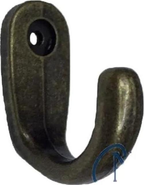 Büyük Tekli Fincan Askı, Dekor Askısı - Antik, 12x23x30 Mm