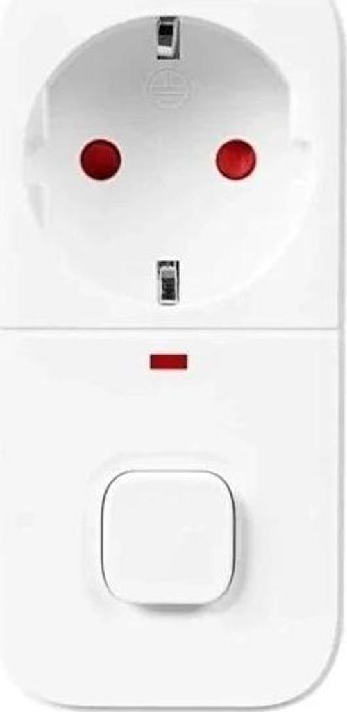 Isıya Duyarlı Devre Ve Akım Korumalı Duvar Tekli Anahtarlı Priz Fiş 16a/250v 750