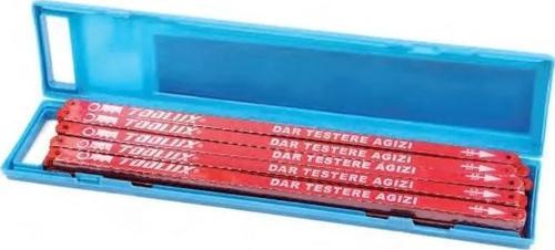 Dar Demir Testere Ağzı Çift Taraflı - 10 Adet