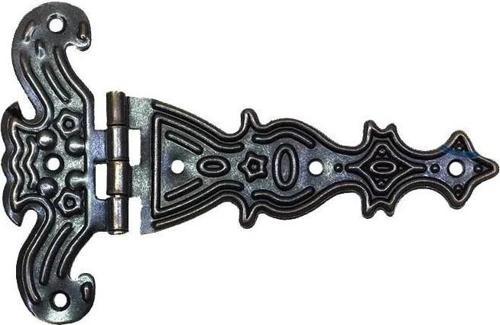 Dekoratif, Sac Tek Kuyruklu Menteşe - 69x102 Mm, Büyük, Eskitme, 1 Adet