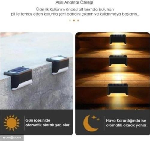 WaterProof Solar Merdiven Lambası