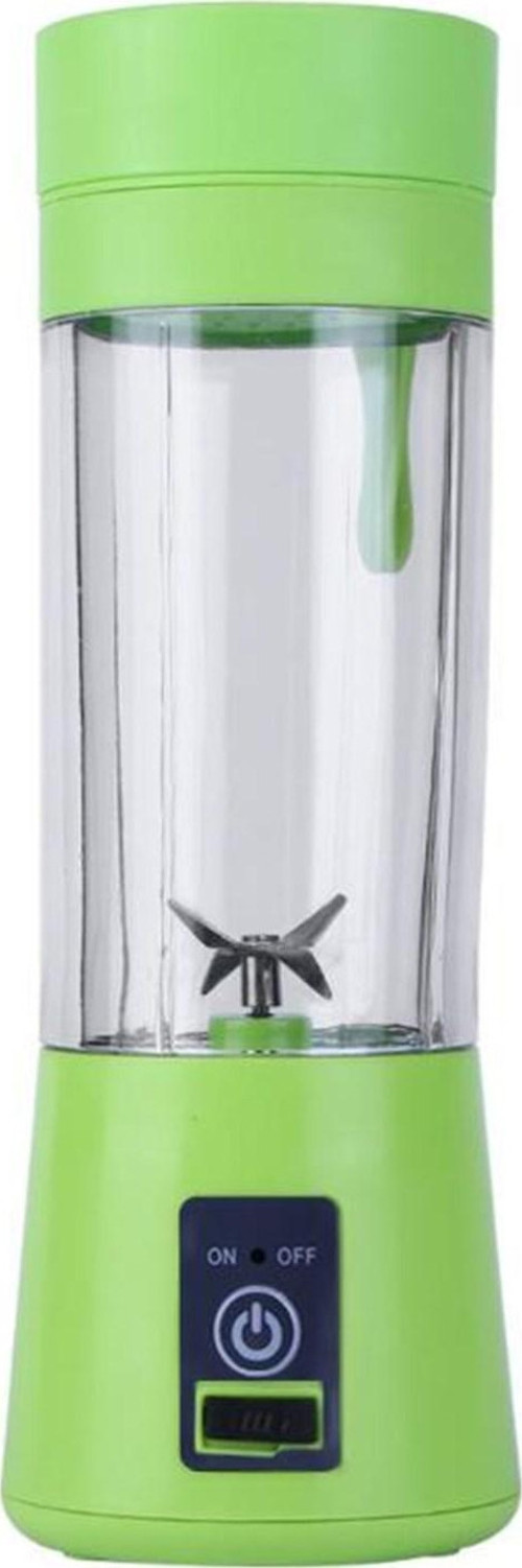 Portatif Taşınabilir Usb Şarjlı Mikser El Blender Yeşil 380