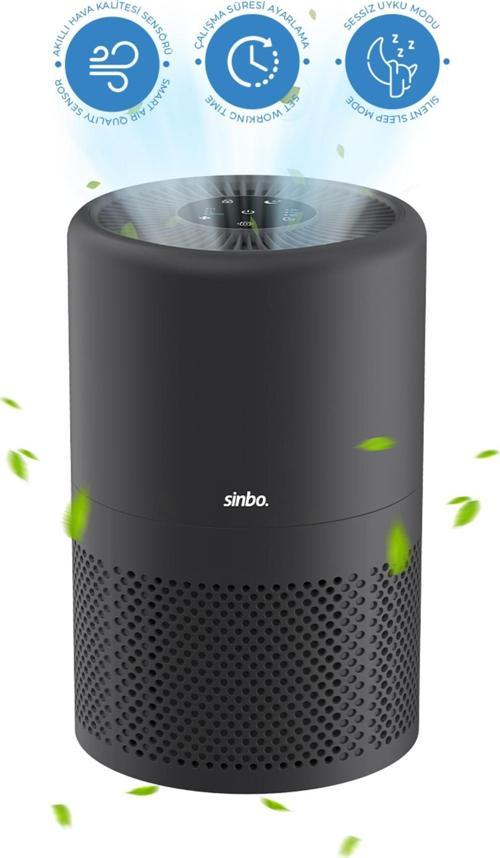 SAP-5507 Hava Temizleme Cihazı Siyah