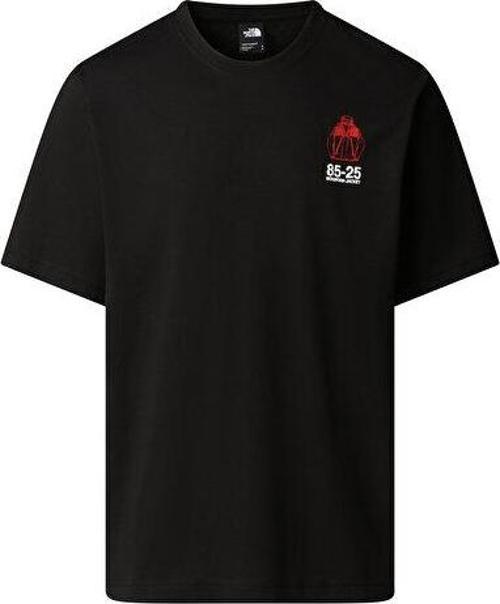 U S/S Mnt Jacket Anniversary  Relaxed Te Unisex Günlük Tişört NF0A8DN5JK31 Siyah