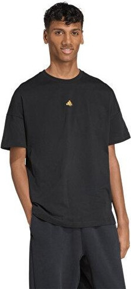 M Fn T-Shirt Erkek Günlük Tişört JV7964 Siyah