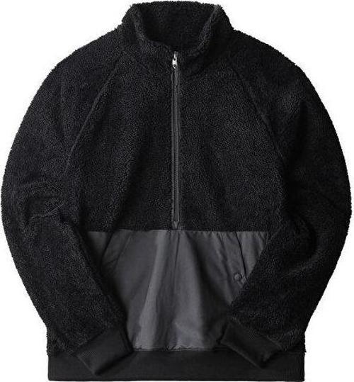 M Ridge Fleece 1/4 Zip Erkek Outdoor Polar Ceket NF0A5A82JK31 Siyah