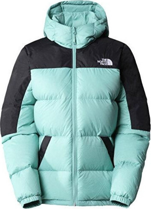 W Diablo Down Hoodie Kadın Outdoor Montu NF0A55H48641 Yeşil