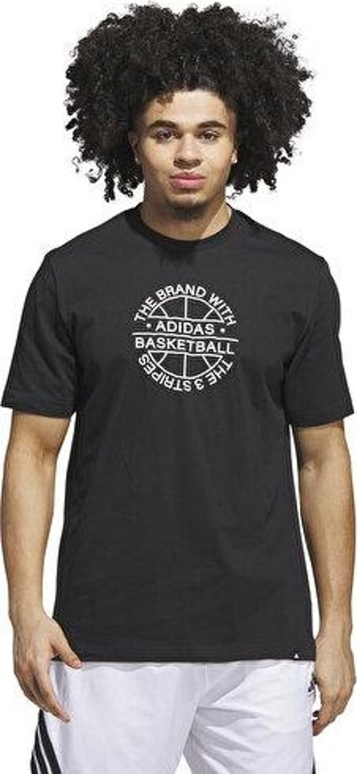Verbiage Tee Erkek Basketbol Tişörtü JX1745 Siyah