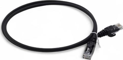 1 Mt Cat6 Utp Lszh Patch Cord Siyah