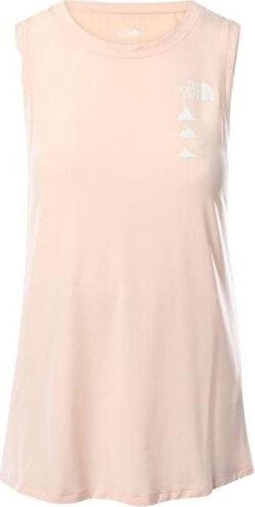 W Glacier Tank Kadın Günlük Tişört NF0A555YWC61 Krem