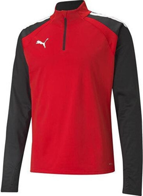 Teamliga 1 4 Zip Top Erkek Futbol Antrenman Uzun Kollu Tişört 65723601 Kırmızı