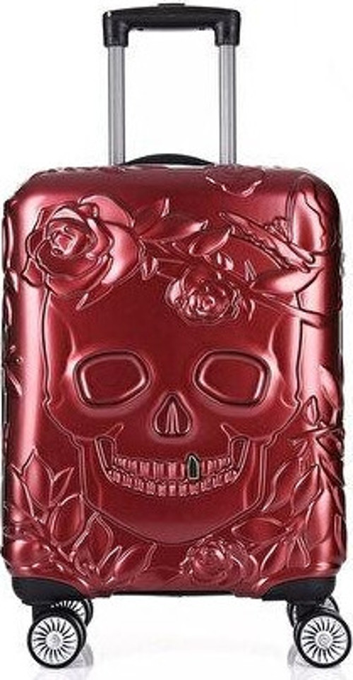 Kabin Boy Seyahat Çantası 5217-BORDO-S Kırmızı