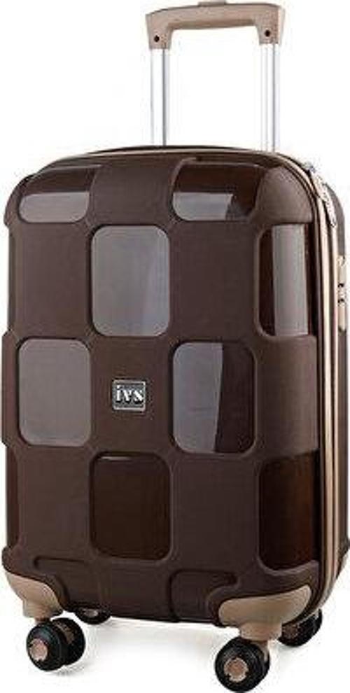 Kahverengi Sutlu Kahverengi Valiz Kabin Boy Kabin Boy Seyahat Çantası PP4040-181-S Kahverengi