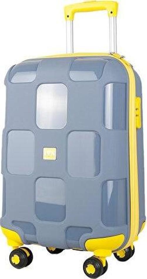 Duman Sarı Valiz Büyük Boy Büyük Boy Seyahat Çantası PP4040-005-L Gri