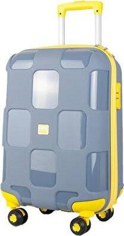 Duman Sarı Valiz Kabin Boy Kabin Boy Seyahat Çantası PP4040-005-S Gri