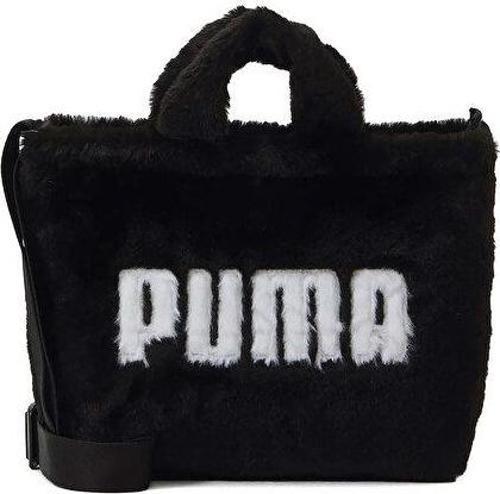 Core Fur Mini Tote Bag Omuz Çantası 9065701 Siyah