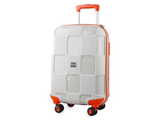 Bej Turuncu Kare Buyuk Boy Büyük Boy Seyahat Çantası PP4040-155-L Bej