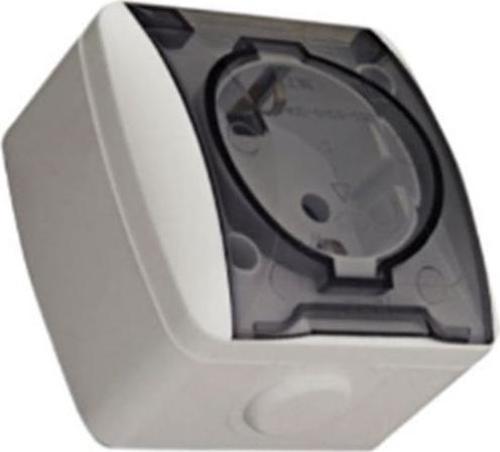 Eva Sıva Üstü Kapaklı Topraklı Priz