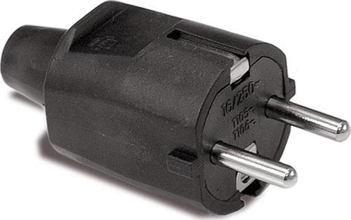 Kauçuk Topraklı Erkek Fiş