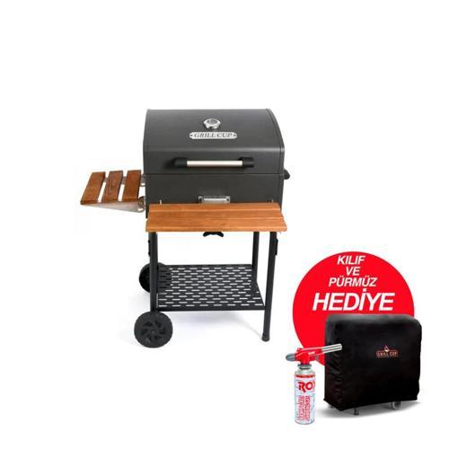 GC-050 Kömürlü Mangal MatSiyah