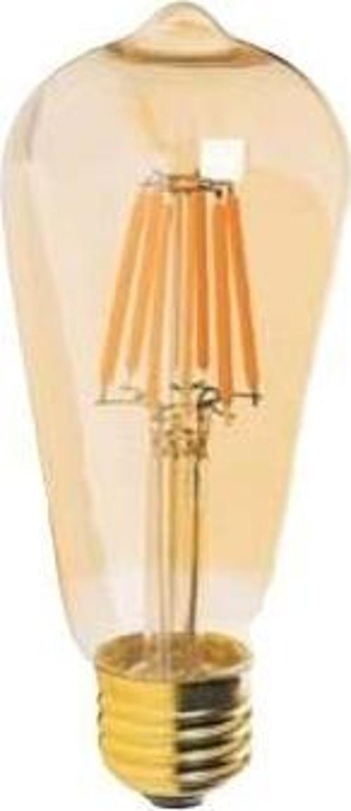 Rustik Led Ampul Amber 7W