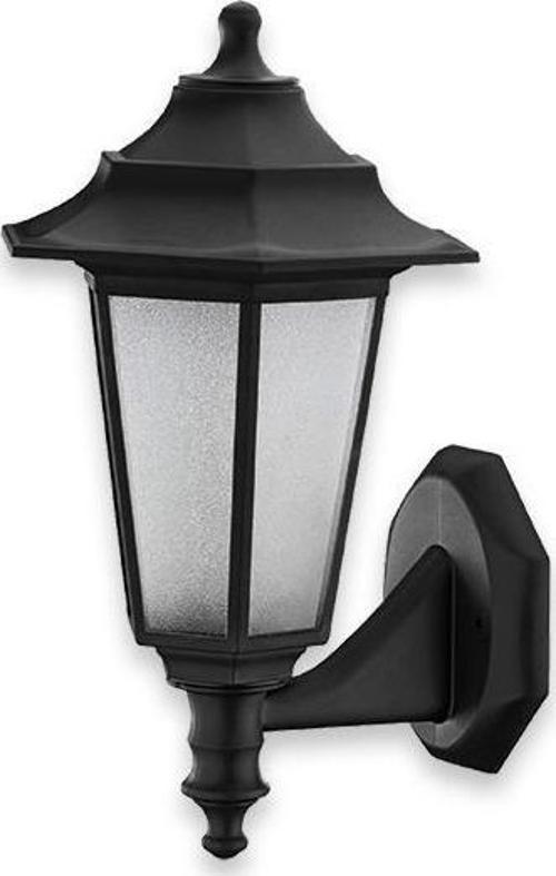 Flora Bahçe Armatürü Aplik Siyah