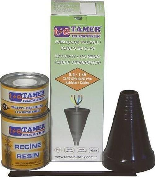 Tamer Pabuçsuz Reçineli Kablo Başlığı