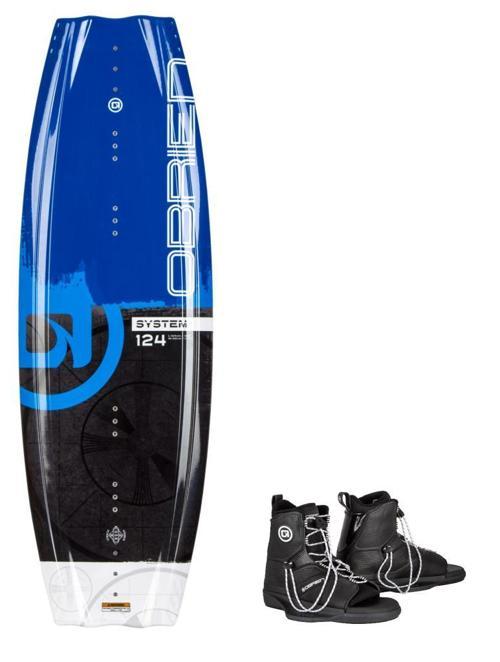 System Wakeboard 124cm + Acces Ayakkabı 36-41 Set