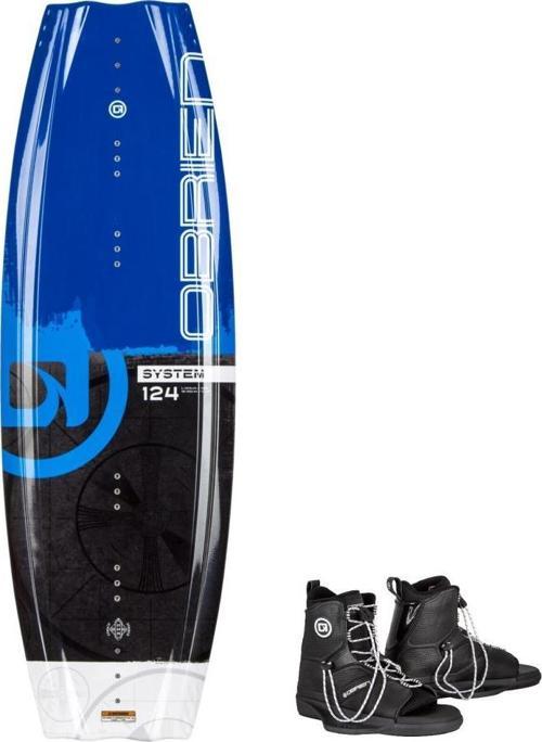 System Wakeboard 124cm + Acces Ayakkabı 36-41 Set
