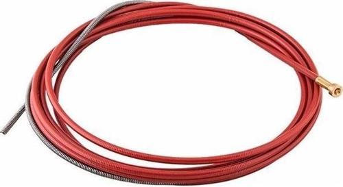 Kırmızı İzoleli Çelik Spiral 1.0-1.2mm 4mt