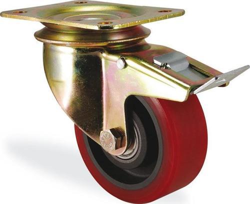 4102 KOR Frenli Tekerlek  200mm