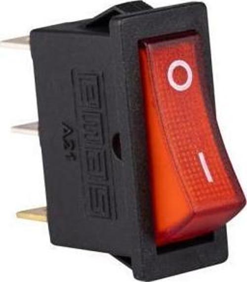 A21B1K11 Işıklı Kırmızı Anahtar On-Off No:1