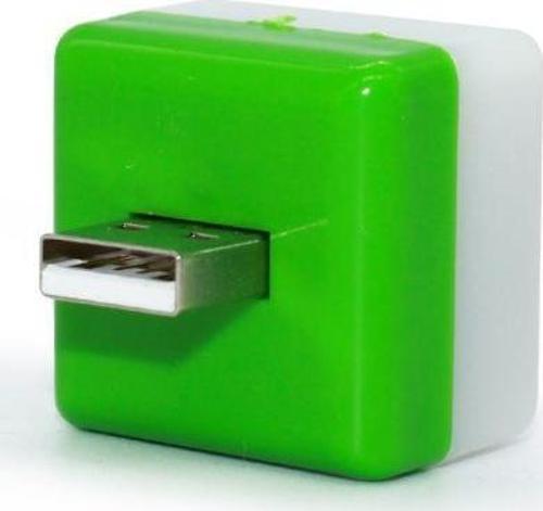 Işıklı USB Çoklayıcı Mavi Işıklı