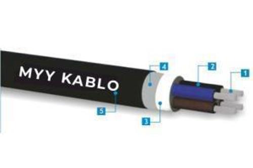 Kalaylı MYY Marin Kablo  3x2.50mm
