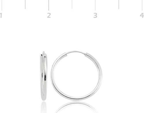 Gümüş Halka Küpe