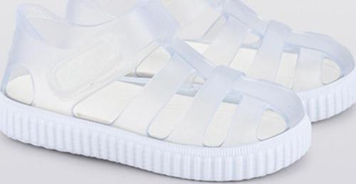 S10290 NICO CRISTAL Çocuk  Transparante-Blanco Sandalet Spor Ayakkabısı