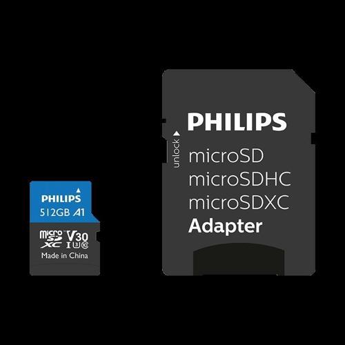 Phılıps 512gb Mıcro Sdxc 100 Mb/s C10 Fm51mp65b/00