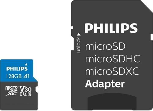 Phılıps 128gb Mıcro Sdxc 100 Mb/s C10 Fm12mp65b/00