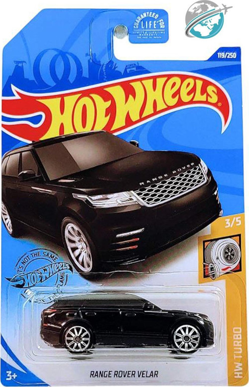 - Range Rover Velar (1/64) Siyah - Yurt Dışı Uzun Kartonet - 2020 Serisi