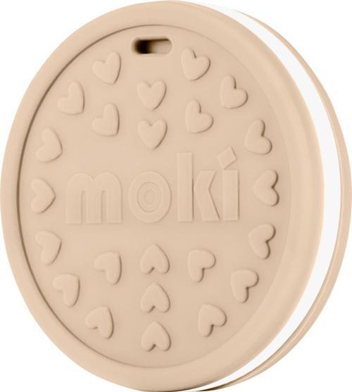 Silikon Diş Kaşıyıcı Kuki Latte Bej
