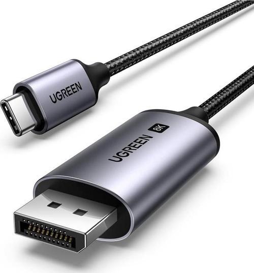 25158 CM556 8K 60Hz 4K 240Hz v1.4 USB-C to DisplayPort Görüntü ve Ses Aktarım Kablosu 2 metre