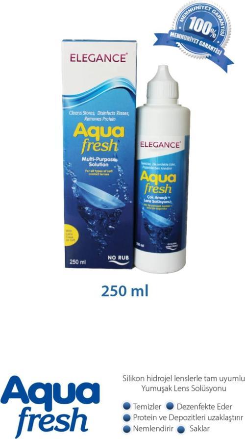 Elegance Aqua Fresh Lens Solüsyonu 250 ml Skt:01/2027