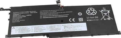 Lenovo ile Uyumlu ThinkPad X1 Yoga Gen2 type 20JD, 20JE, 20JF, 20JG  Batarya Pil
